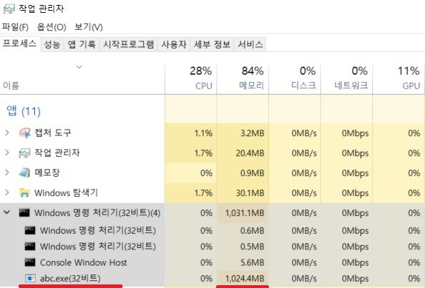 C언어 malloc에 대하여