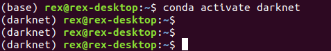 linux 사용자명 앞 환경 이름이 변경되었다.