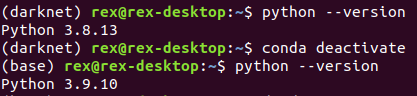 환경에 따른 python 버전 차이